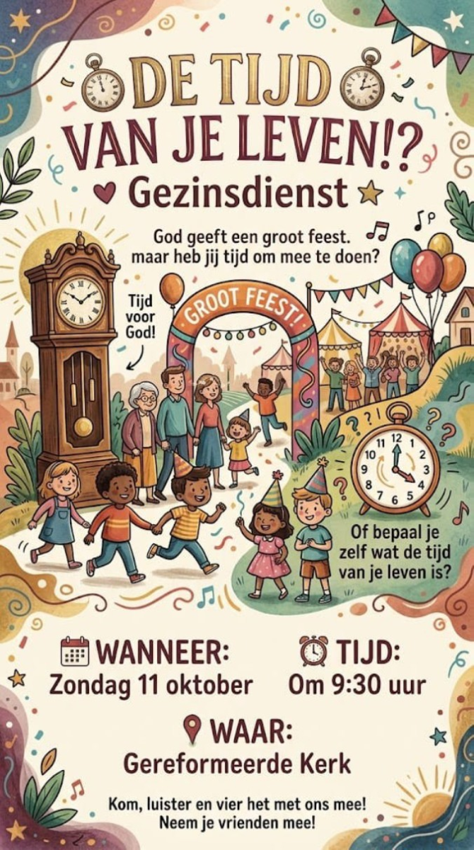 Heb je tijd voor God?
